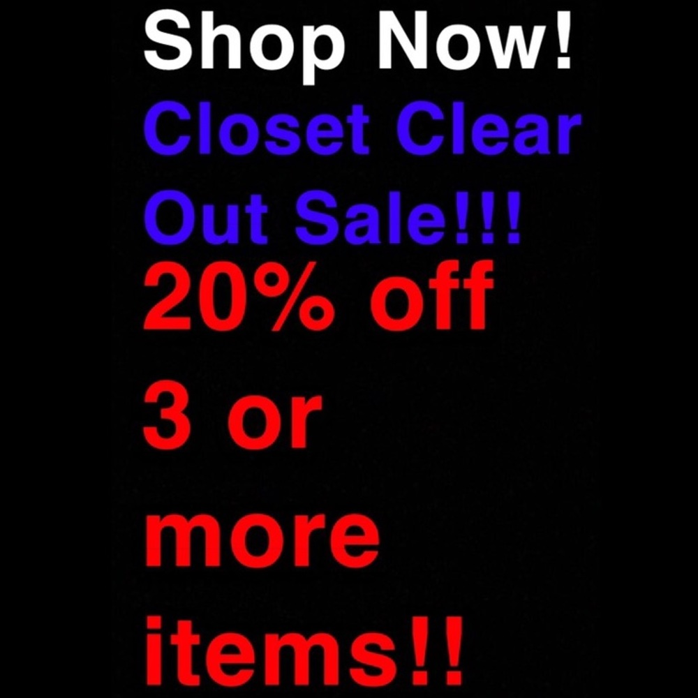 20% off 3+ items